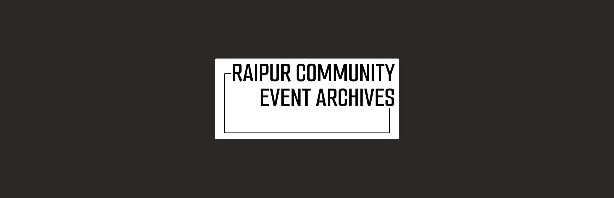 Raipur Community Event Archives